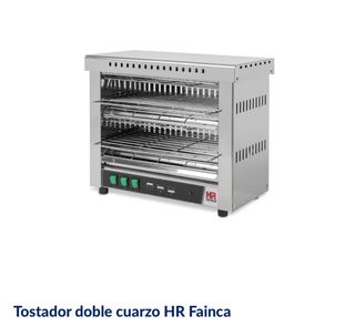 Tostador doble cuarzo HR Fainca