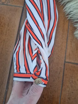 Vestido Pedro del Hierro Rayas Rojo y Blanco