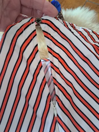 Vestido Pedro del Hierro Rayas Rojo y Blanco