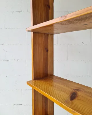 Estantería Pino Melis. Vintage 70s.