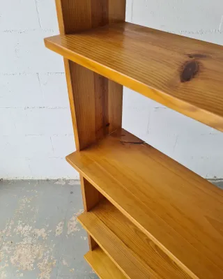 Estantería Pino Melis. Vintage 70s.