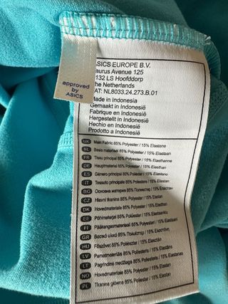 Sudadera técnica ASICS mujer