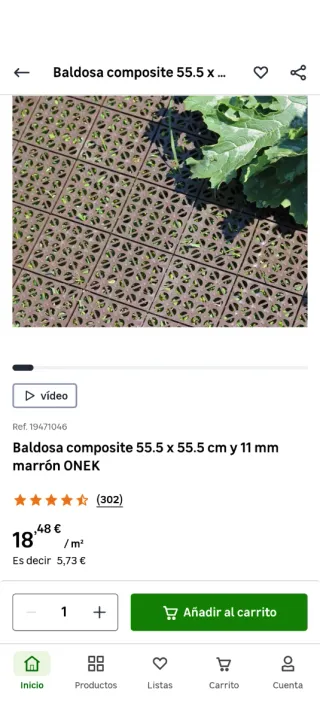 Baldosas Drenantes Antihumedad césped artificial