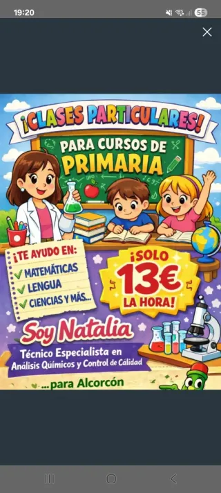 Clases particulares de primaria