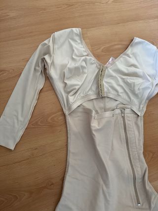 Faja cuerpo entero post operatorio beige