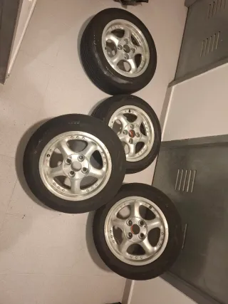 Llantas 14 4x100 con neumáticos