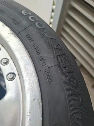 Llantas 14 4x100 con neumáticos