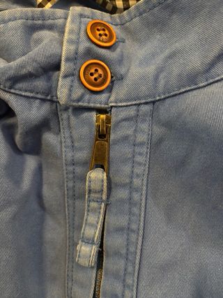 Chaqueta Denim Vaquera azul vintage cropped Boxy