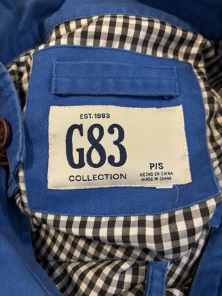 Chaqueta Denim Vaquera azul vintage cropped Boxy