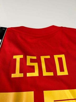 Camiseta España Mundial 2018 Talla XL Isco