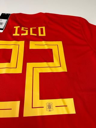 Camiseta España Mundial 2018 Talla XL Isco