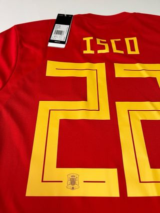 Camiseta España Mundial 2018 Talla XL Isco