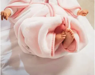Colcha saco infantil osito luna