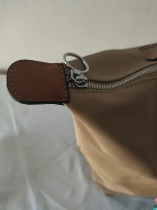Bolso shopper beige