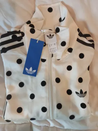 Chaqueta Adidas Polka Dots Blanca - T: 2XS-XS-S-M