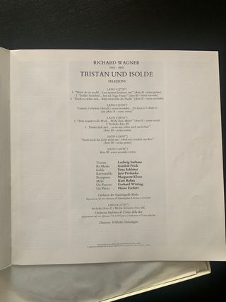 Wagner - Tristan e Isolda (3 Vinilos)