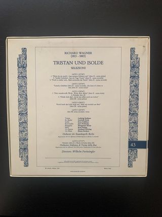 Wagner - Tristan e Isolda (3 Vinilos)