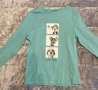 Confezione di 4 magliette a maniche lunghe per bambini