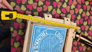 Bolso Louis Vuitton Trunks & Bags Beige/Azul