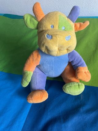 Peluche Vaca Multicolor