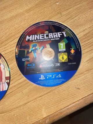 PS4 GTA V y Minecraft