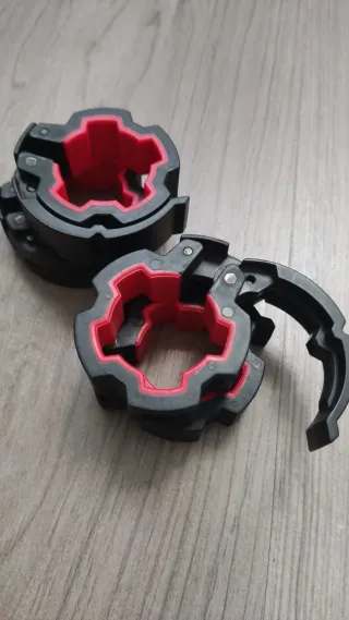 Seguros para barra de pesas. 2 euros cada uno