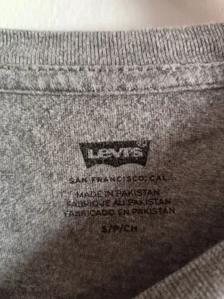 Camiseta Levi's Logo Icónico Gris