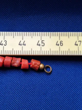 Collana  rosso Mediterraneo