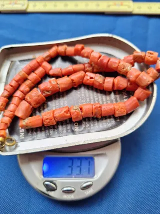 Collana  rosso Mediterraneo