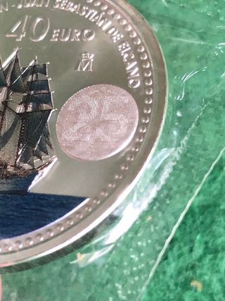 Moneda Plata Princesa Leonor