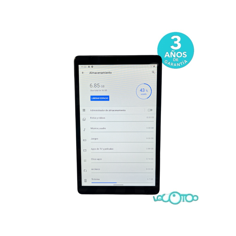 Lenovo Tab M8 TB-8505F 16GB Negra afbeelding 2