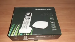 Teléfono Inalámbrico Sagemcom D17T Blanco