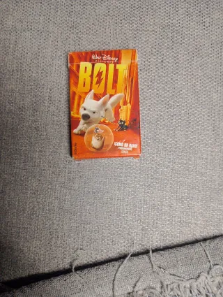 Juego de cartas Disney Bolt.