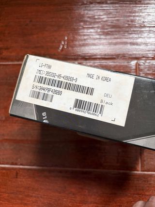 Teléfono LG L7 Negro