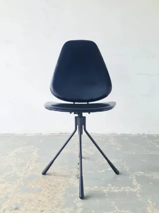 Silla giratoria AMA de Hermanos Vidal. Vintage 70s