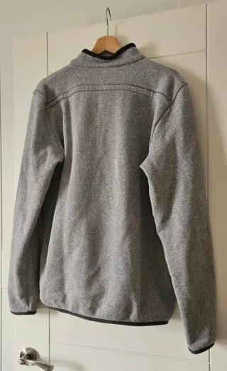 Jersey Quechua gris con cremallera