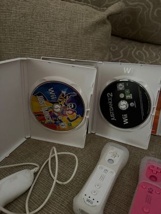 Consola Wii Completa + 4 Giochi Just Dance