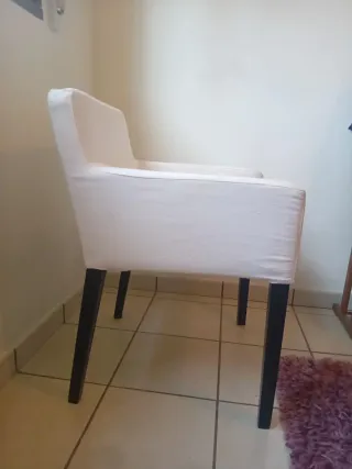 Sillón Ikea Mårenäs Blanco y negro