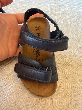 Sandali bimbo blu navy