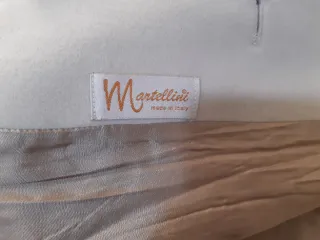 Cappotto Martellini 75% Lana/Cashmere Beige tg 46