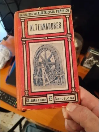 Libro antiguo: Biblioteca del Electricista Práctic
