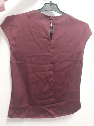 Blusa H&M Burdeos Talla S