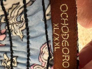 Vestido Ochodeoro largo estampado