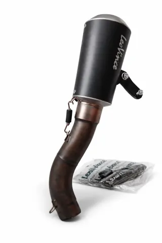 LeoVince LV-10 Negro para Ducati Scrambler