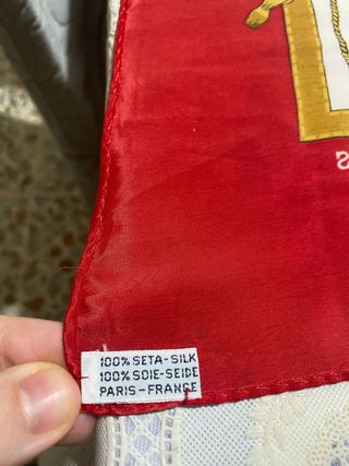 Foulard Hermes 100% Seta Design Classico