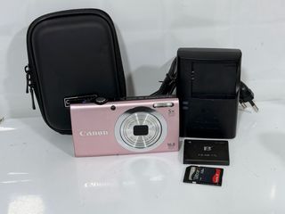 Cámara Digital Canon a2400 Rosa 16MP 5x Zoom