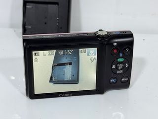 Cámara Digital Canon a2400 Rosa 16MP 5x Zoom