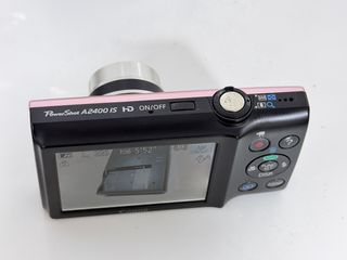 Cámara Digital Canon a2400 Rosa 16MP 5x Zoom