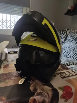 Casco Moto Astone GT1200 EVO Negro/Amarillo