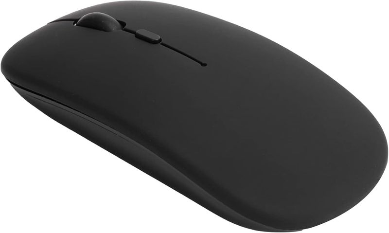Ratón inalámbrico, Mini ratón Negro Mudo con Bluet